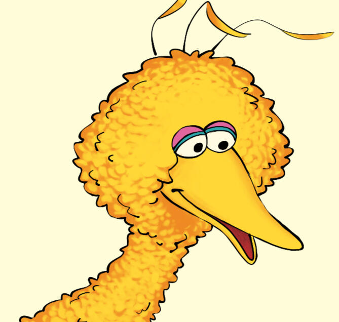Big bird illustration