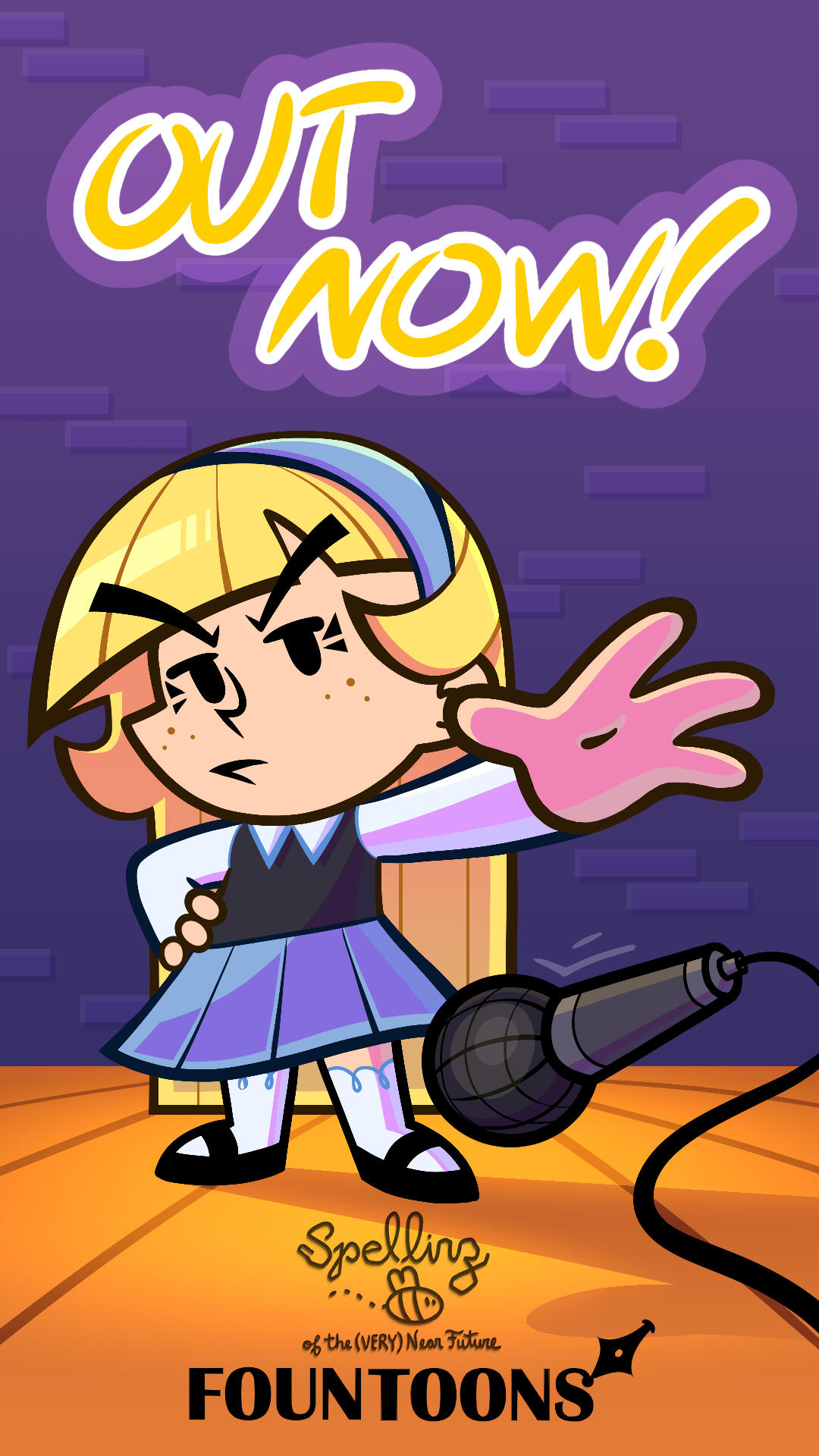 Spelling Bee of The Very Near Future promo art