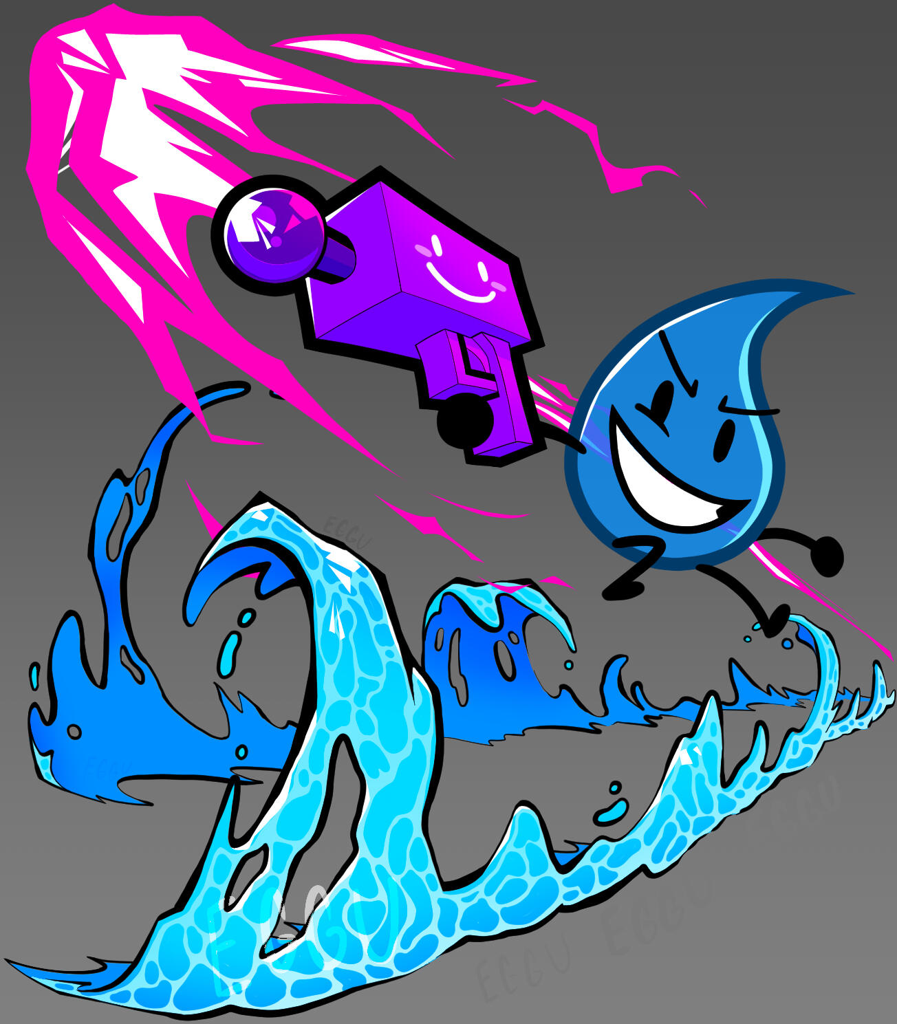 EGGUHOUSE "Teardrop" charm