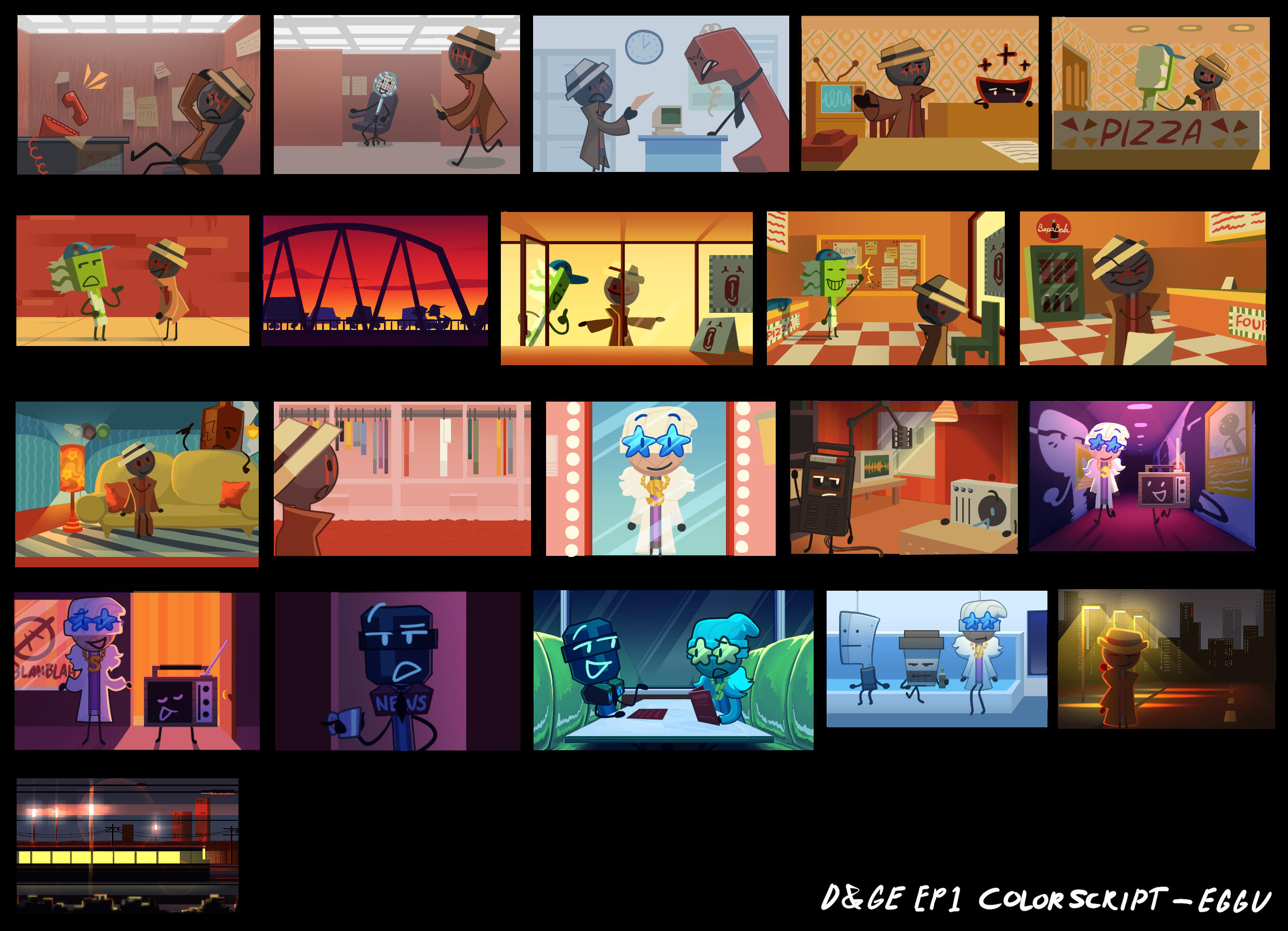 D&amp;GFE ep1 color script