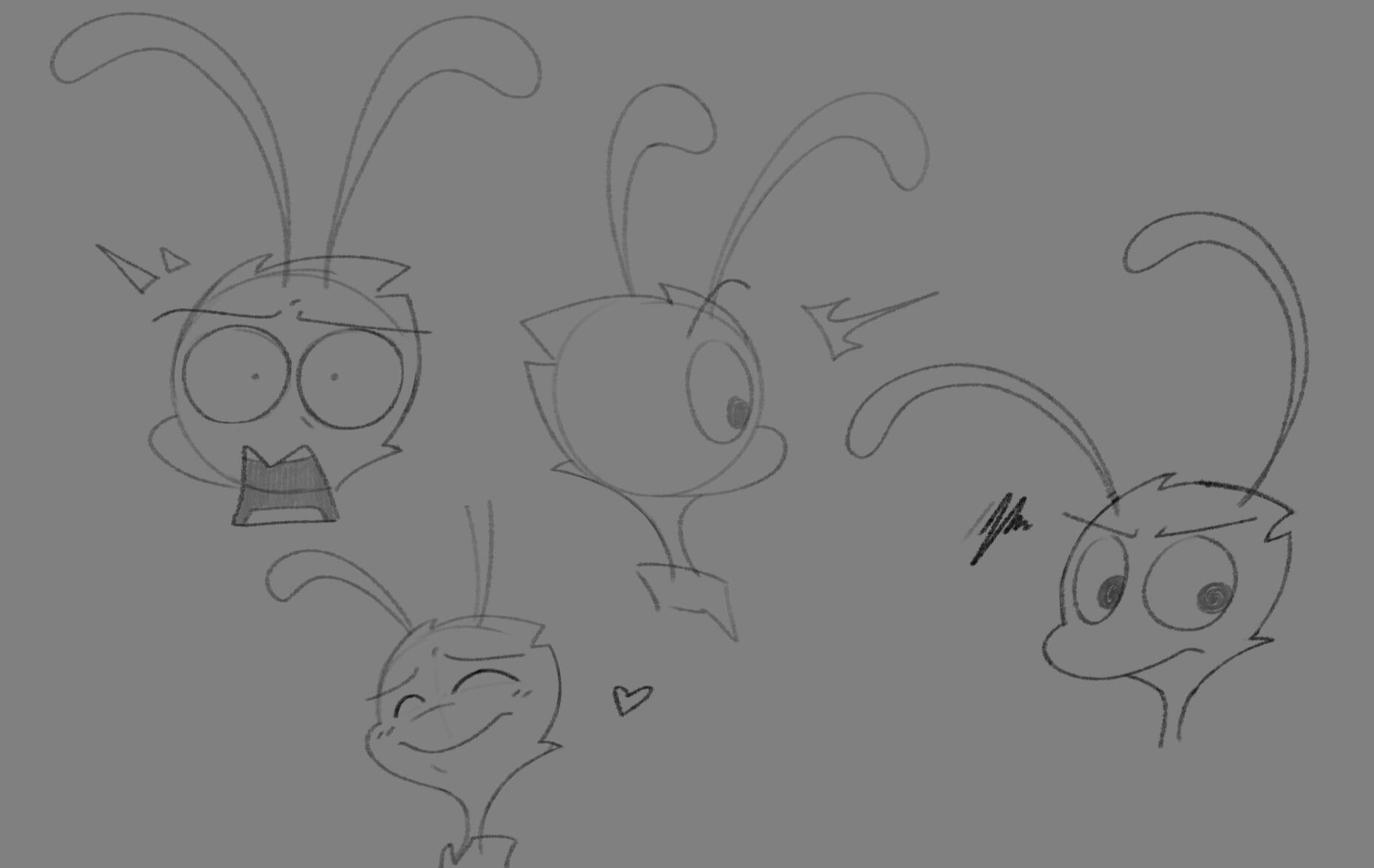 Ian The Alien!: Ian expressions